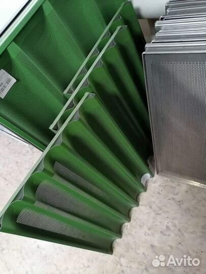 Противень алюминиевый багетный WLBake, 600х400, с