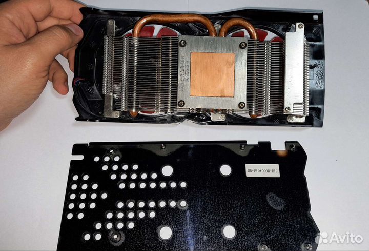 Радиатор охлаждения для видеокарты XFX RX 570