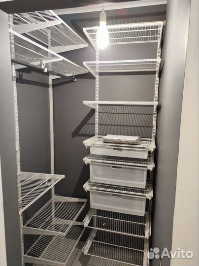 Гардеробные системы хранения металлические Титан