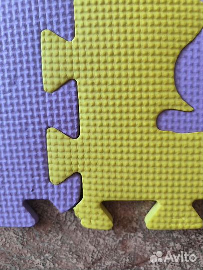 Детский коврик для ползания пазл