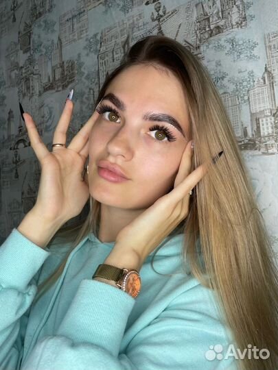 Оформление бровей и ресниц