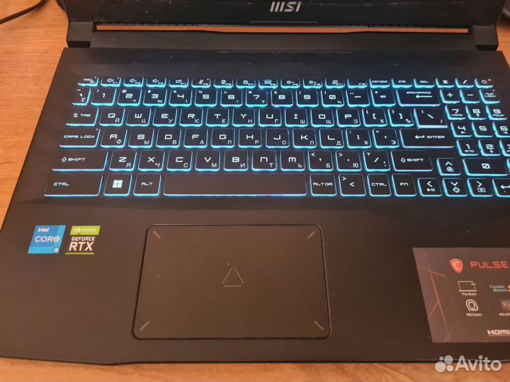 Игровой ноутбук msi GL66 Pulse 12 UEK