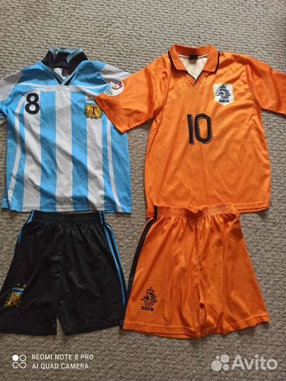 Форма футбол Аргентина Голландия чм 2008 раз M-Xl