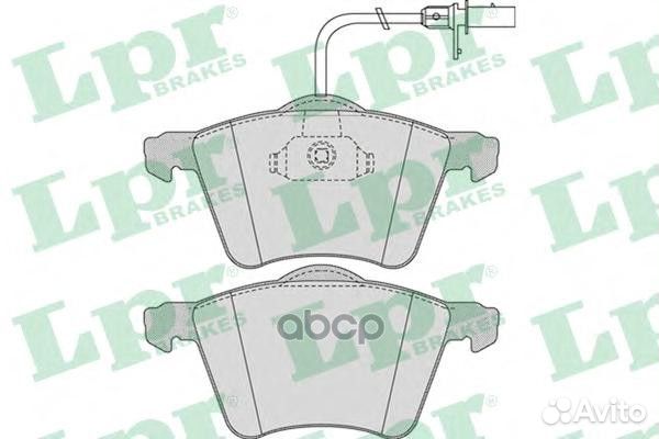 Колодки торм. дисковые 05p982 Lpr