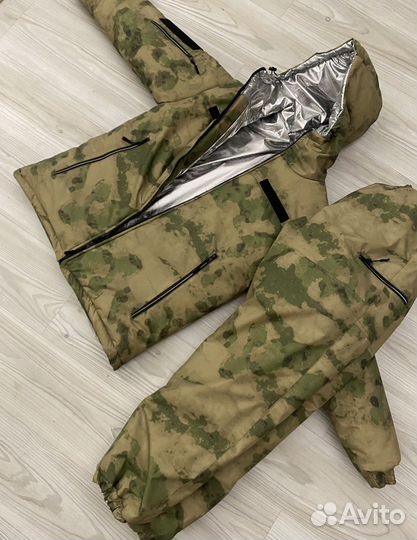 Зимний костюм soft Мох