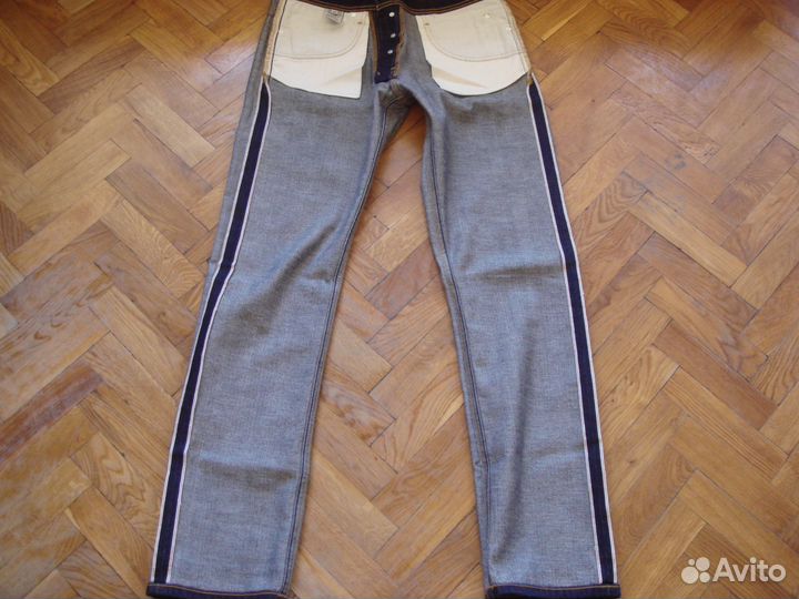 Джинсы United selvedge W31L34 Made in USA