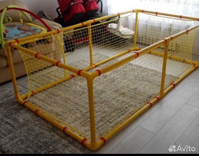 Большой детский манеж Leco-IT Home 125 х 250 см