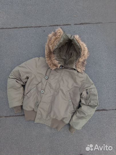 N2b Mil tec укороченная парка/бомбер size S-M