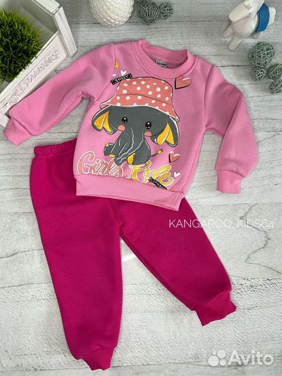 Костюм на флисе детский