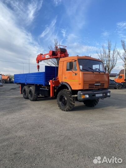 КАМАЗ 43118 с КМУ, 2010