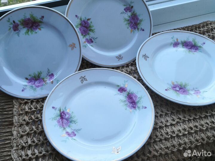 Тарелочки Дулево