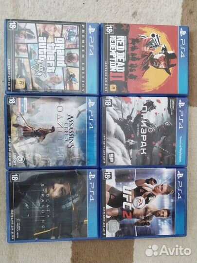 Игры для приставки ps4