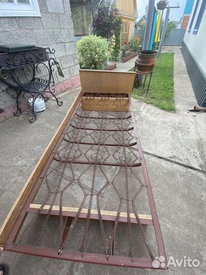 Кровать металлическая СССР