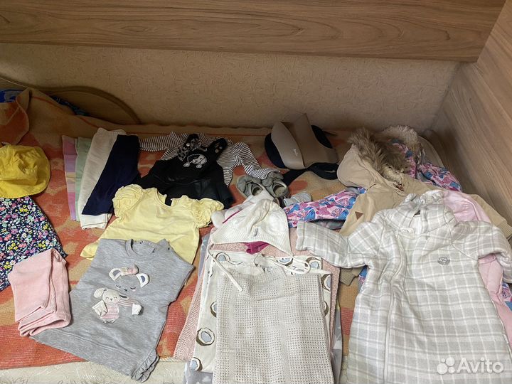 Вещи пакетом на девочку от 6 м