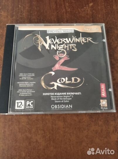 Компьютерная игра Neverwinter Nights 2 gold
