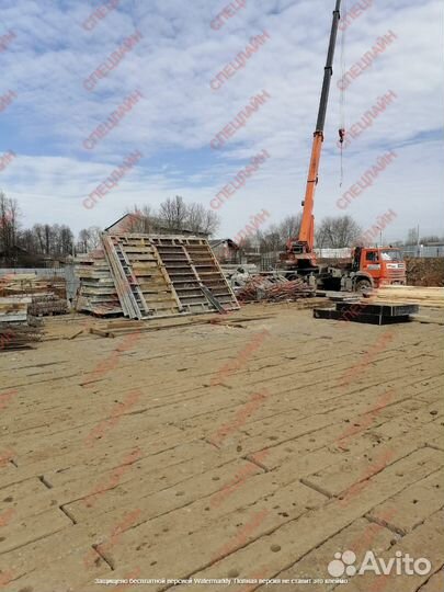 Дороги площадки из плит