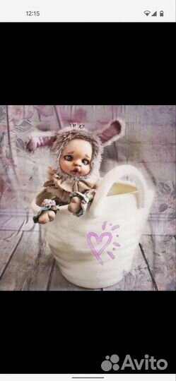 Зайчик ручной работы