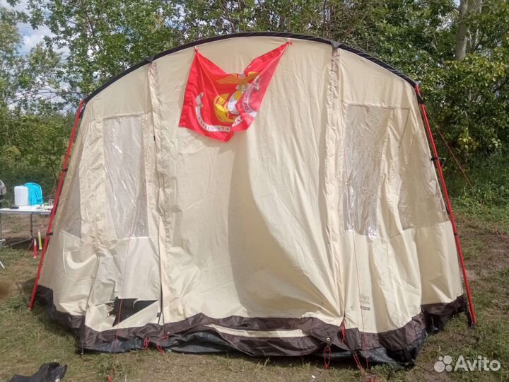 Палатка 6местная с тамбуром, штаб