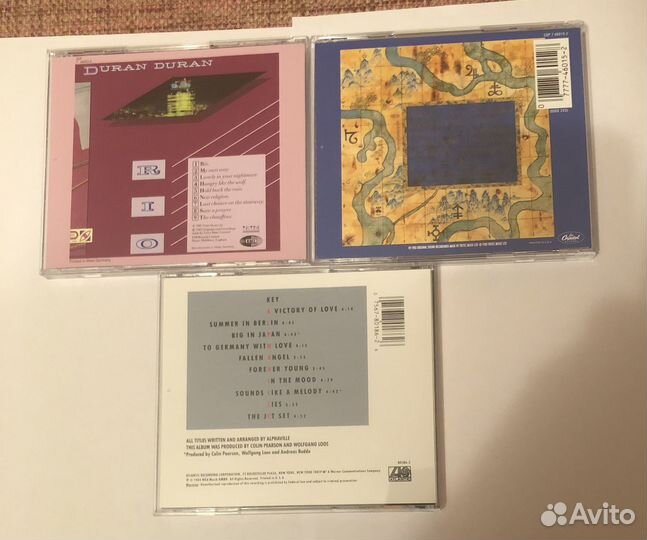 Cd диски Eurythmics Duran Duran Alphaville