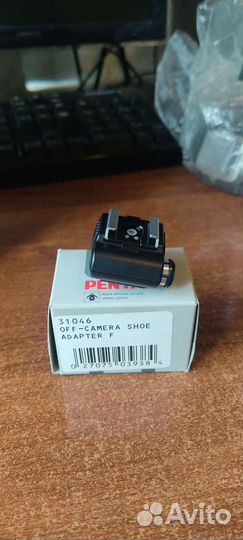 Адаптеры и синхрокабель Pentax