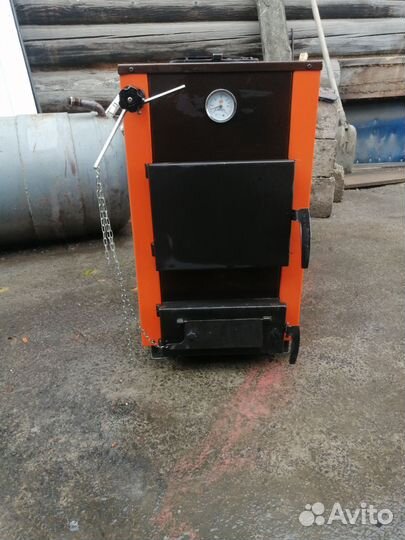 Твердотопливный котел сибирь Гефест 15 кВт