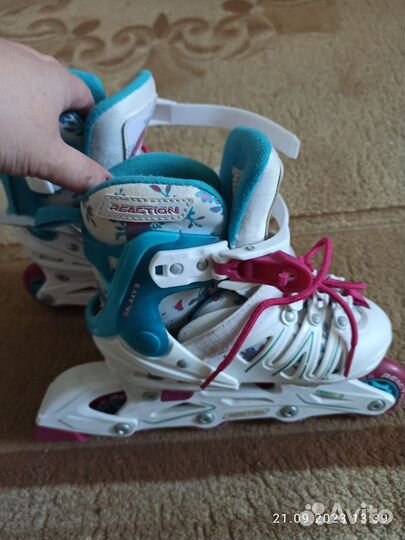 Роликовые коньки детские раздвижные