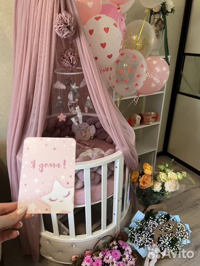 Мобиль в кроватку музыкальный