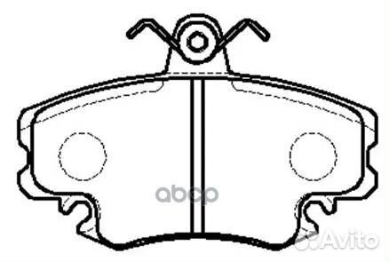Колодки передние Renault/HSB/ HP5197 HSB
