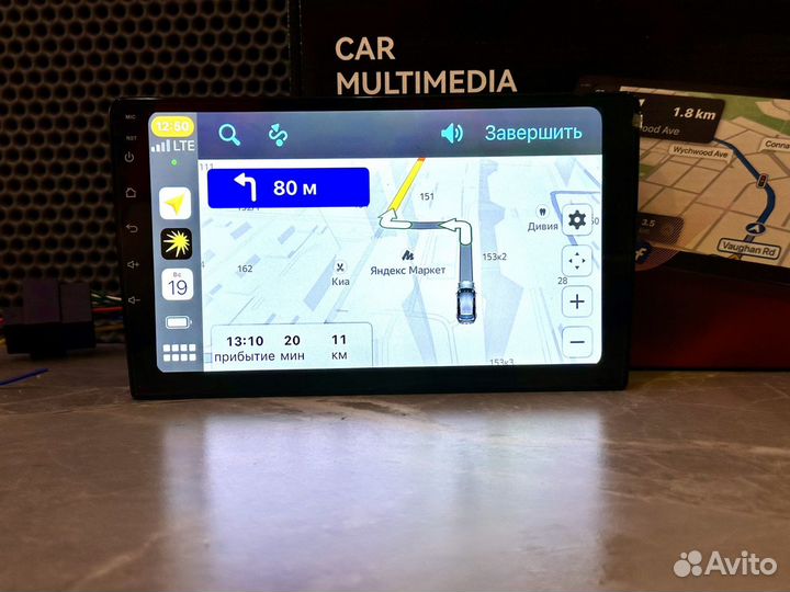 Магнитола 9 дюймов Android с CarPlay