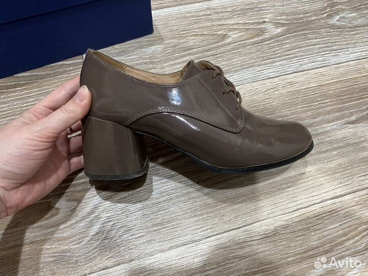 Туфли бу 35/36 натуральные