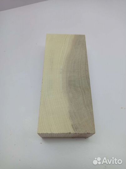 Ясень торцевой заготовка на рукоять ножа