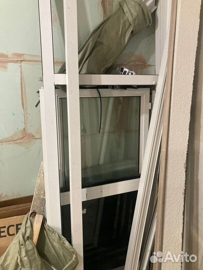 Алюминиевые окна на балкон бу