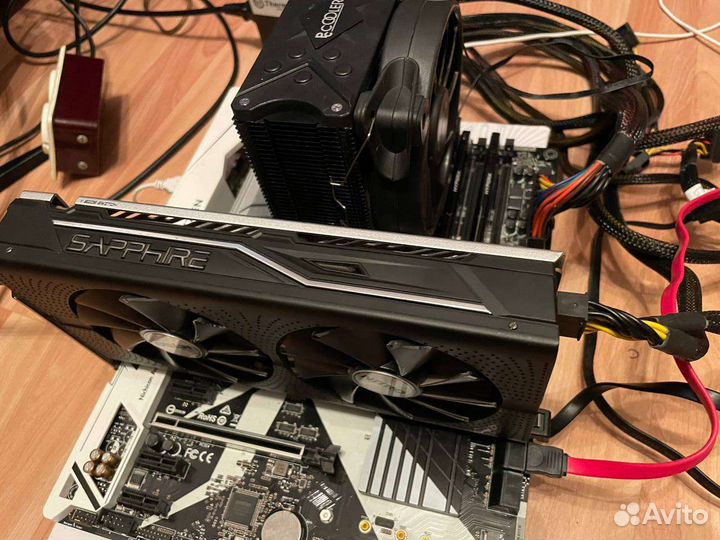 Видеокарта rx580 8gb (отвал)