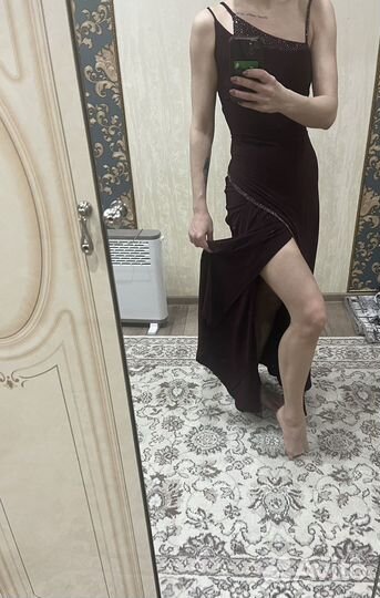 Вечернее выпускное платье в пол