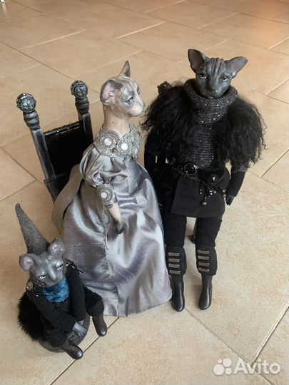 Авторские куклы ручной работы.Семья