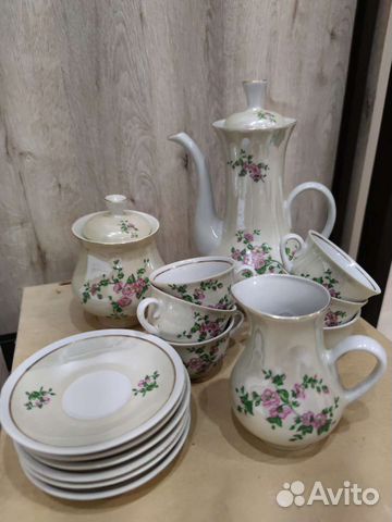 Кофейный сервиз СССР фарфор