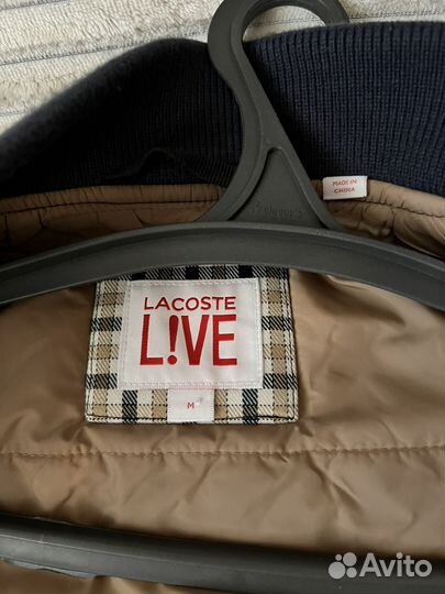 Куртка бомбер lacoste