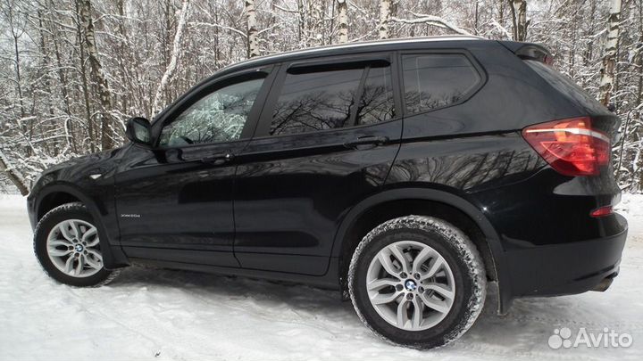 Брызговики на BMW X3 (F25) задние