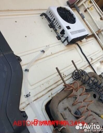 Автокондиционер на тягач DAF сплит-система