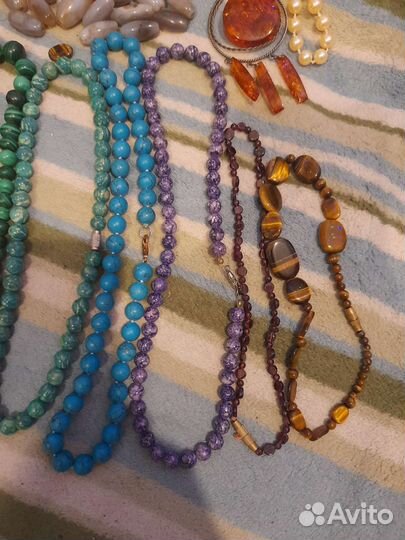 Янтарь, Бусы