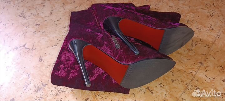 Сапоги ботфорты 39 размер