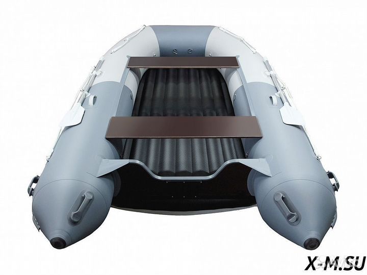 Надувная лодка gladiator E420S светло/темно-серый