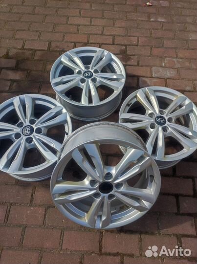 Оригинальные диски для hyundai santa fe 3