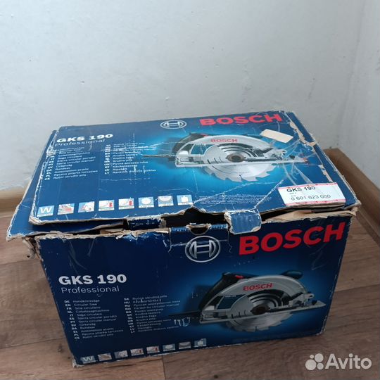 Bosch gks 190 циркулярная пила