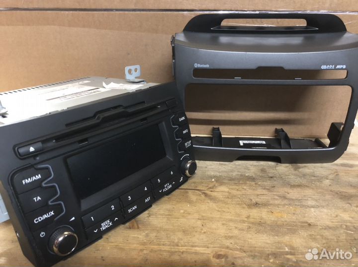 Магнитола с рамкой киа Спортейдж 3