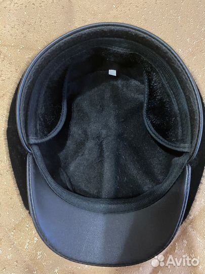 Меховая мужская кепка
