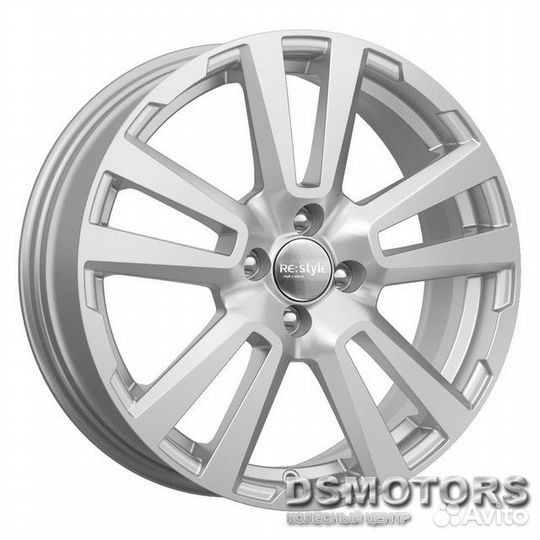 Диски кс874 6.5/17 4x100 ET43 d60.1 сильвер