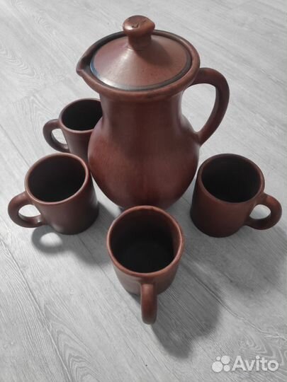 Набор глиняной посуды