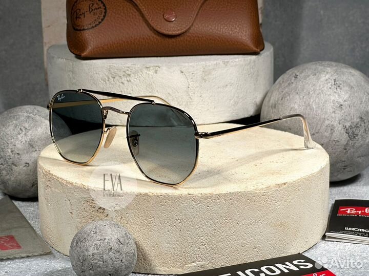 Солнцезащитные Очки Ray Ban Marshal RB 3648 001/3F