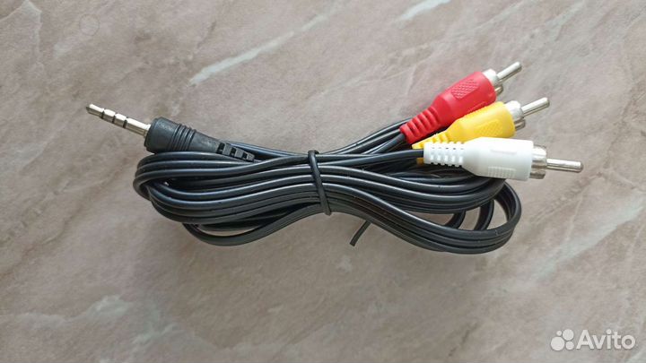 Кабель для тв приставки джек - тюльпаны